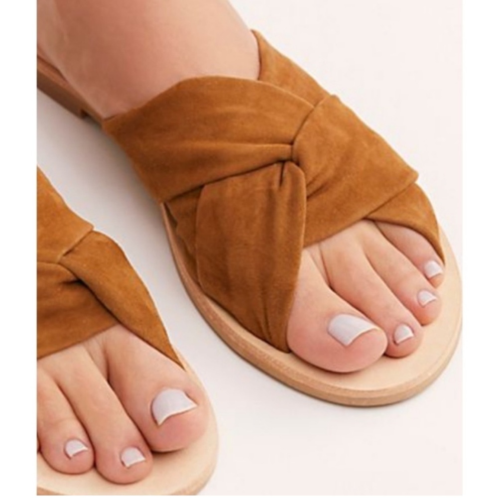 Free People tan Suede Sandals